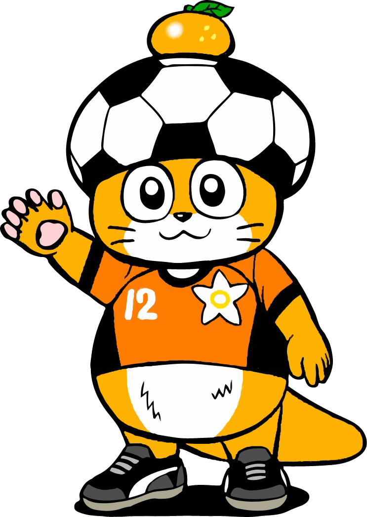 愛媛県サッカー協会 公式キャラクター「ひめ太」くん