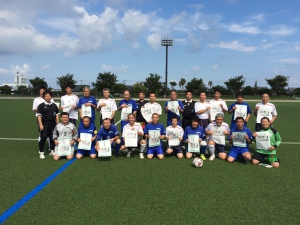 県シニアリーグ 第17節 伊予市しおさいグランド